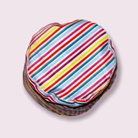 Rainbow Striped Bucket Hat - Picture 2 of 4